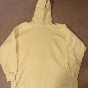 Fear of God Essentials Canary Yellow Oversized Sweatshirt